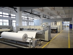 200g/m2 สื่อกรองกระสุนฝุ่นที่เคลือบด้วยนาโนไฟเบอร์