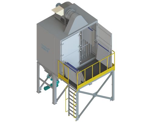 คุณภาพ  Space-Saving Dust Collector: FET.U 30% Smaller Footprint + ATEX Option + 99.9% Efficiency โรงงาน