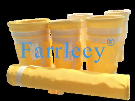 คุณภาพ  PI630G High Temperature Anti-Static Filter Bags For Industrial Baghouse Collectors โรงงาน